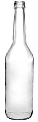 Weinbrandflasche 500ml - PP28 Schraubmündung